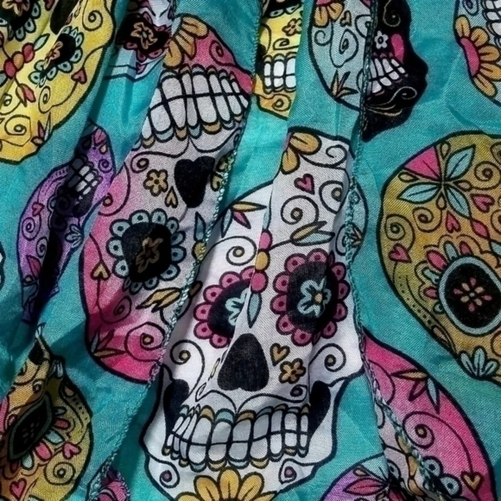 Day Of The Dead Skulls Scarf